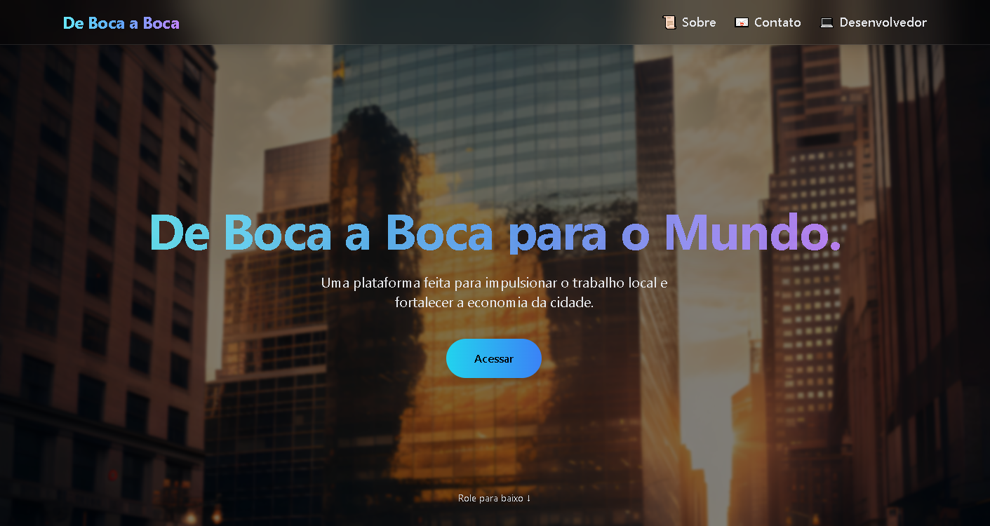Deboca App preview